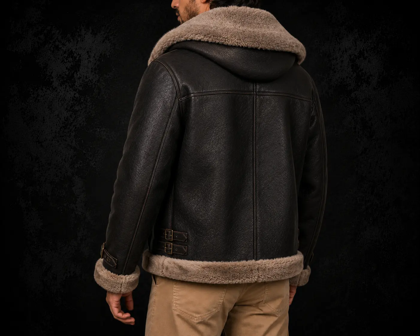 Men's Premium Fur &amp; Shearling Jackets Collection by Jonny N Guys, handcrafted from genuine leather with soft shearling lining for warmth, comfort, and timeless style