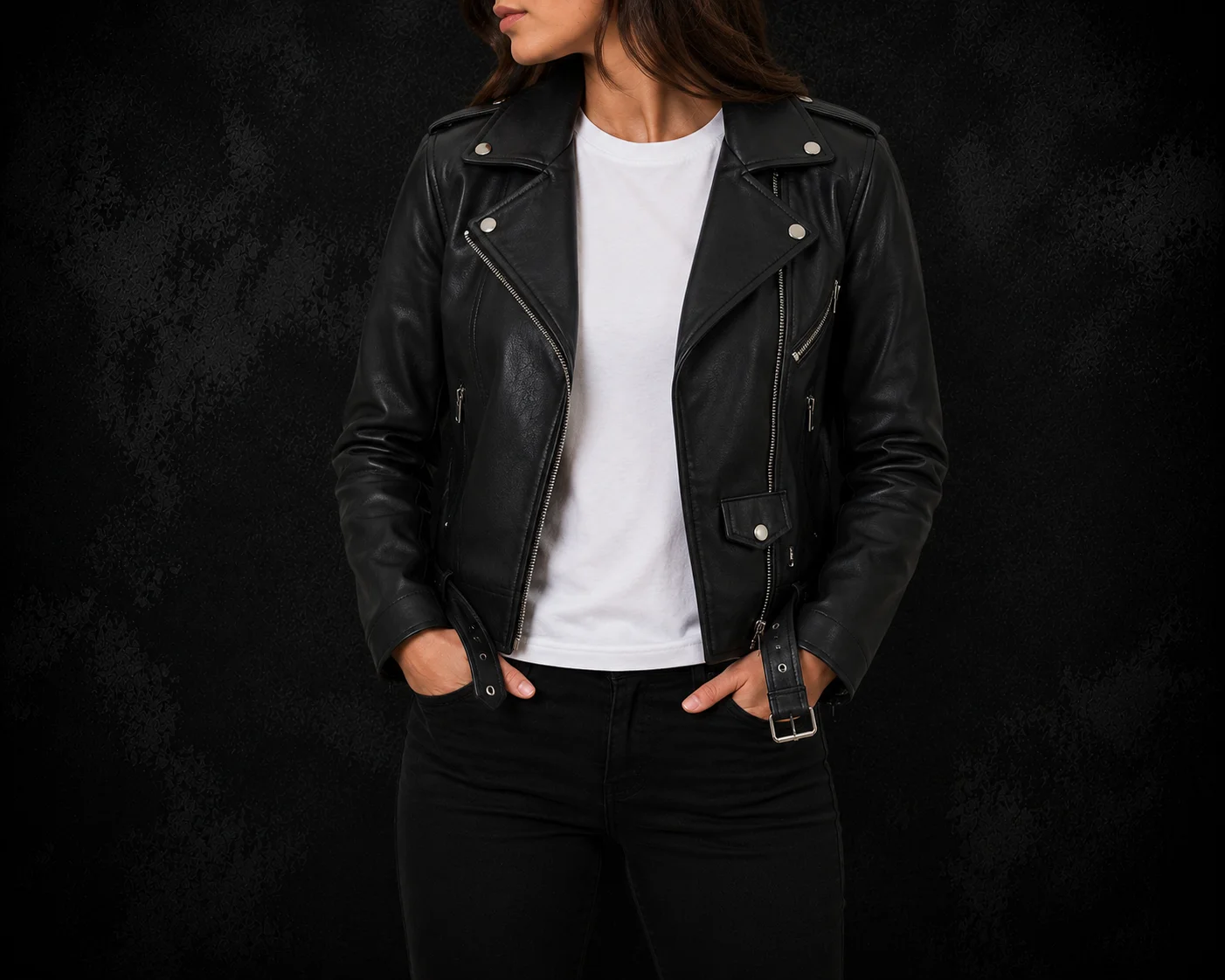 Women&amp;amp;#039;s Premium Biker Jackets Collection by Jonny N Guys, Crafted from Genuine Leather for Bold Style and Everyday Comfort