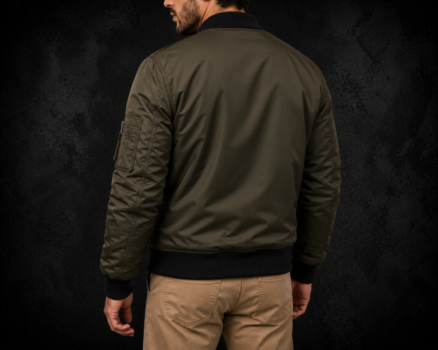 MEN'S PREMIUM BOMBER JACKETS COLLECTION BY JONNY N GUYS, CRAFTED FROM GENUINE LEATHER FOR TIMELESS STYLE